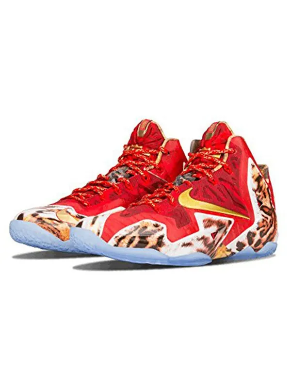 Кроссовки леброн 11 Nike — изображение 3 из 4, красный