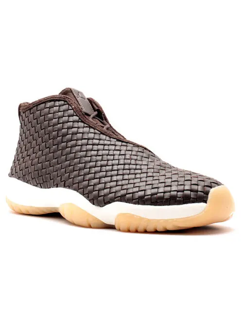 Кроссовки будущие премиум Air Jordan — изображение 2 из 3, темный/-желтый