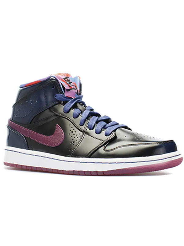 Кроссовки 1 mid nouveau yoth Air Jordan — изображение 2 из 4, синий