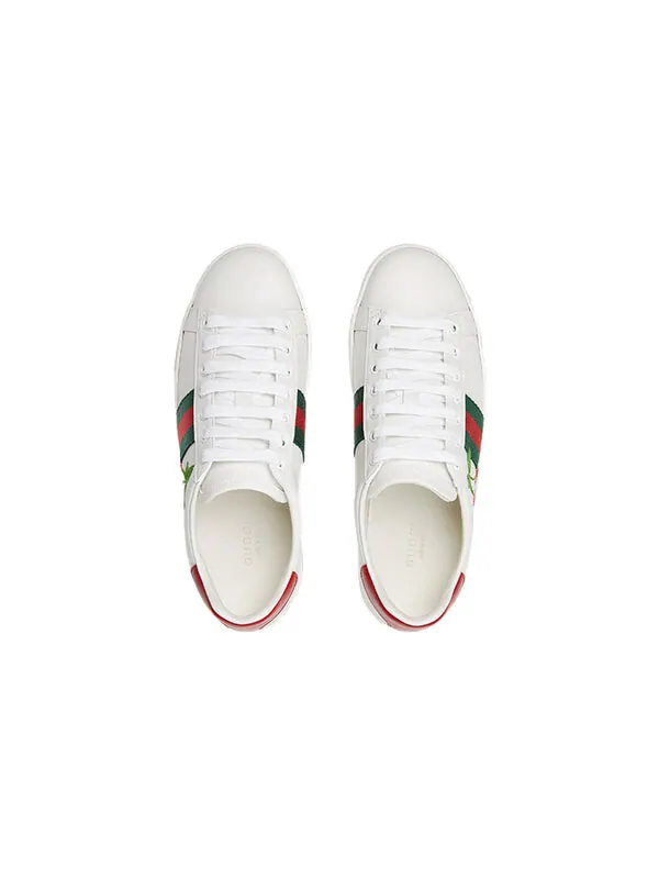 Кроссовки ace gg 'cherry' Gucci — изображение 4 из 4, белый/красный/зеленый