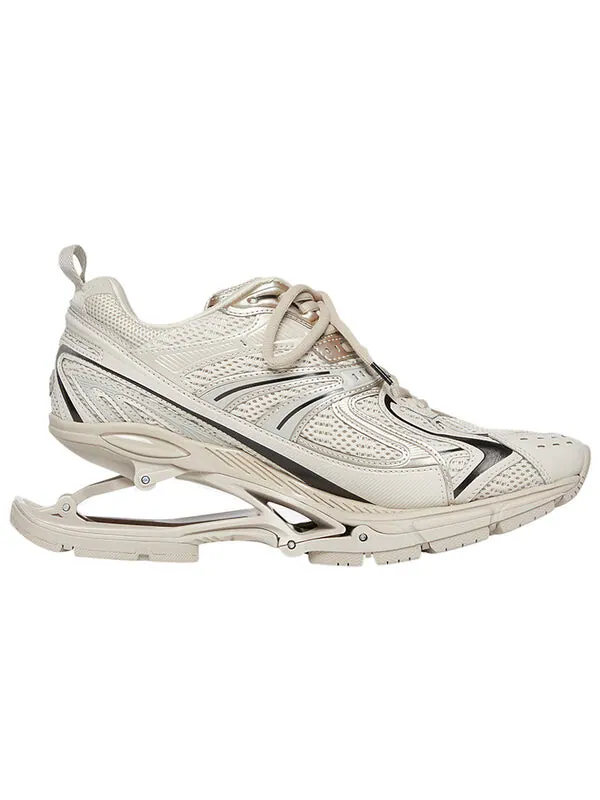 Кроссовки x-pander sneakers 'white grey' Balenciaga — изображение 2 из 4, бежевый/черный