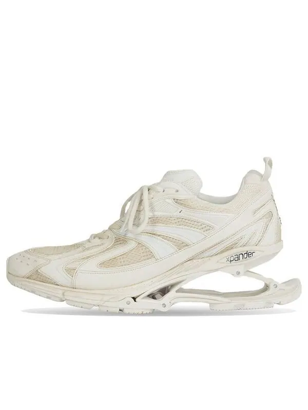 Кроссовки x-pander daddy shoes beige/white Balenciaga — изображение 1 из 4, белый