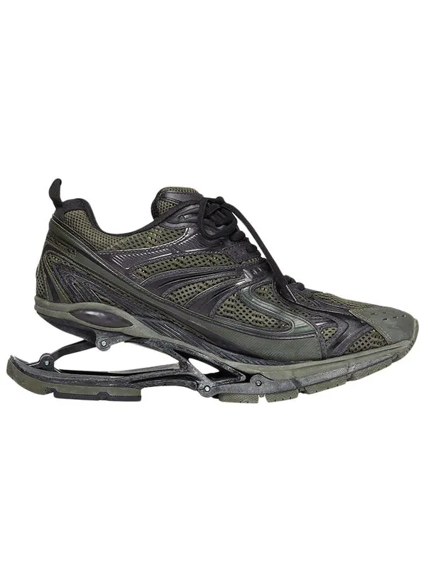 Кроссовки x-pander sneakers 'black olive green' Balenciaga — изображение 2 из 4, черный/оливковый зеленый