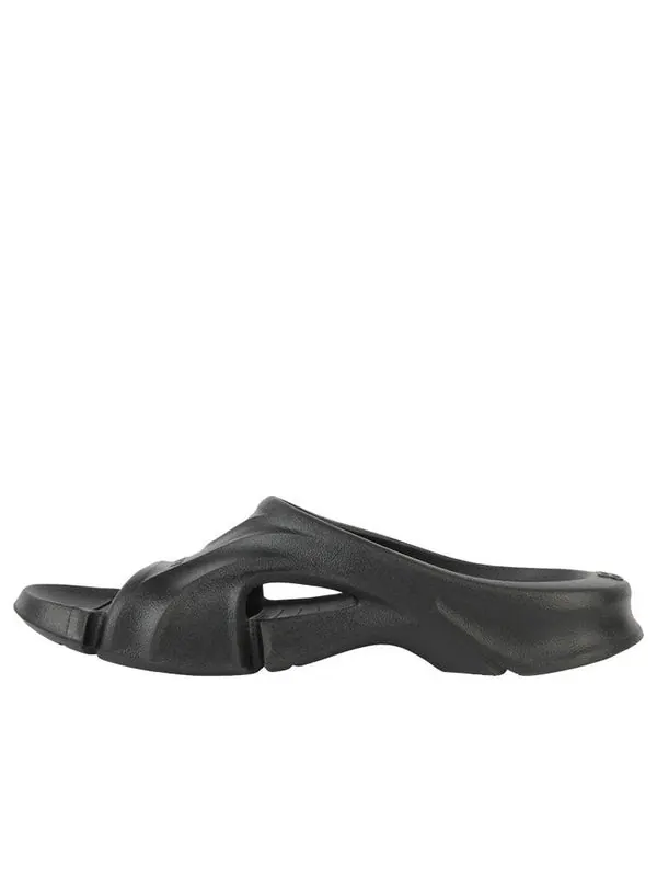 Тапочки mold slides 'black' Balenciaga