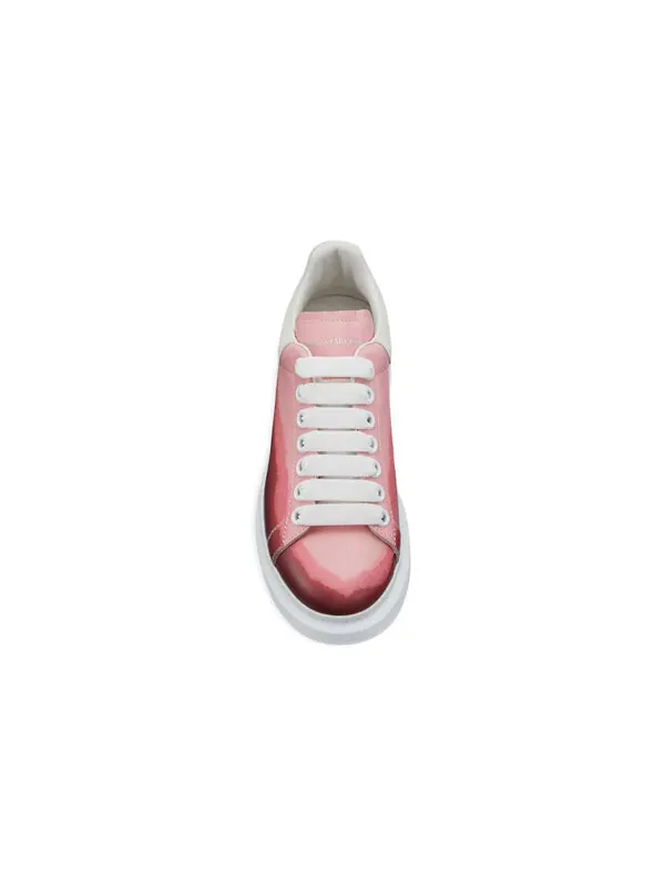 Кроссовки oversized sneakers 'pink dip-dyed' Alexander Mcqueen — изображение 4 из 4, розовый/белый