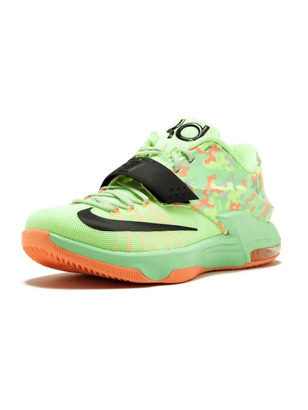 Кроссовки кд 7 Nike — изображение 2 из 4, черный/зеленый/красный