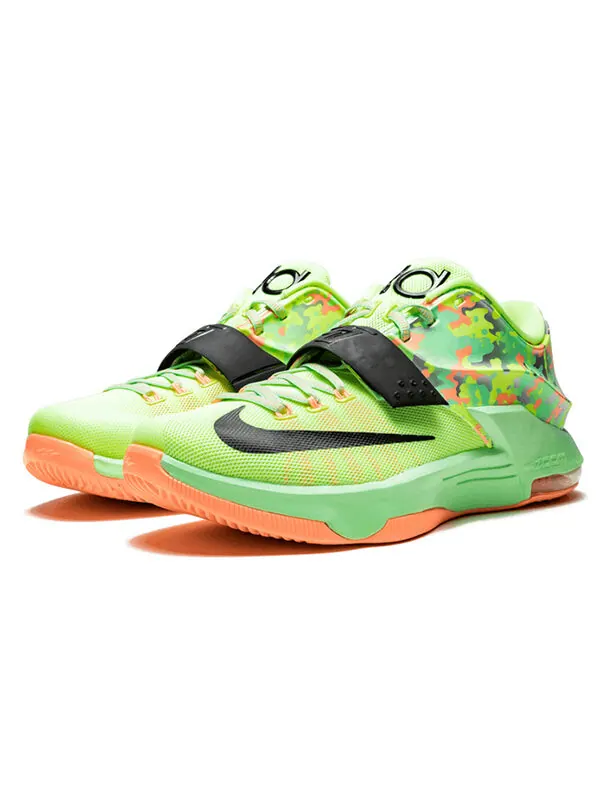 Кроссовки кд 7 Nike — изображение 3 из 4, черный/зеленый/красный