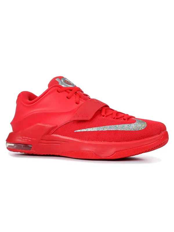 Кроссовки кд 7 Nike — изображение 3 из 4, красный/серебристый