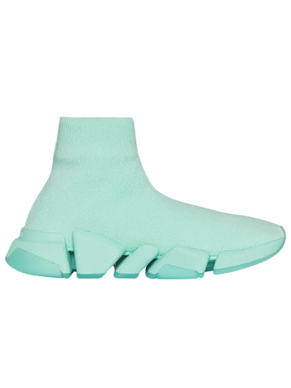Кроссовки speed 2.0 sneakers 'recycled transparent sole mint' Balenciaga — изображение 2 из 4, белый