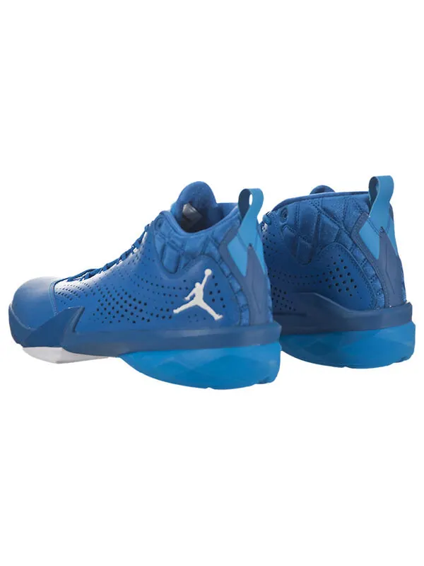 Кроссовки flight time 14.5 высокие Air Jordan — изображение 3 из 4, синий/белый