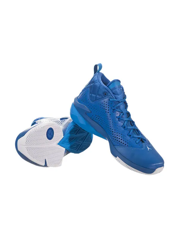 Кроссовки flight time 14.5 высокие Air Jordan — изображение 4 из 4, синий/белый