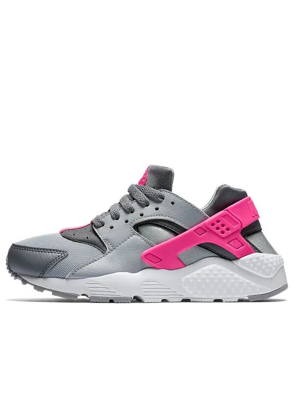 Кроссовки huarache run Nike — изображение 1 из 4, серый/розовый