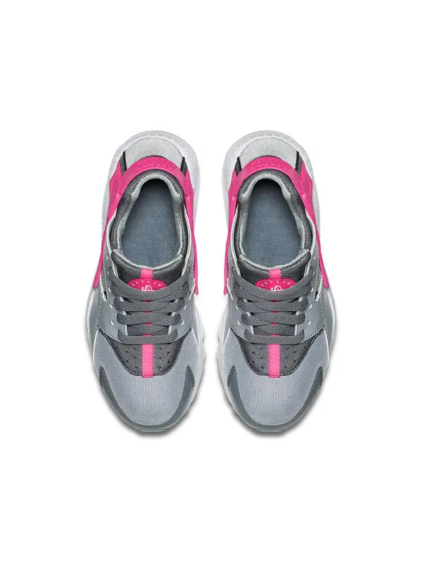 Кроссовки huarache run Nike — изображение 4 из 4, серый/розовый