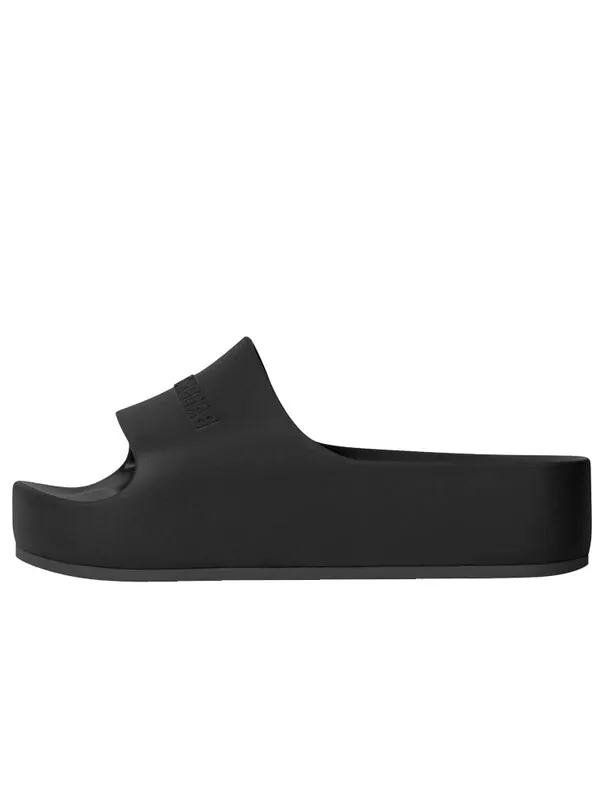 Тапочки chunky slides 'black' Balenciaga — изображение 2 из 4, черный