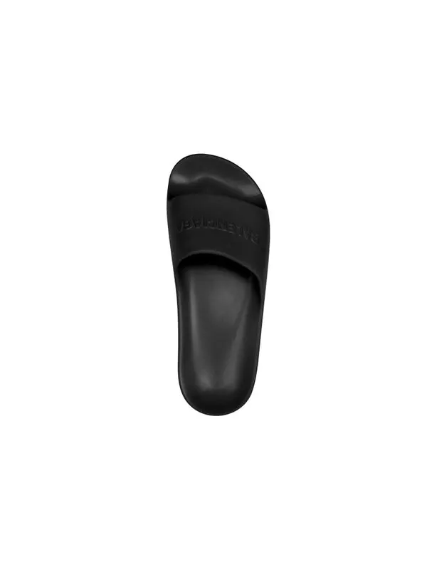 Тапочки chunky slides 'black' Balenciaga — изображение 4 из 4, черный