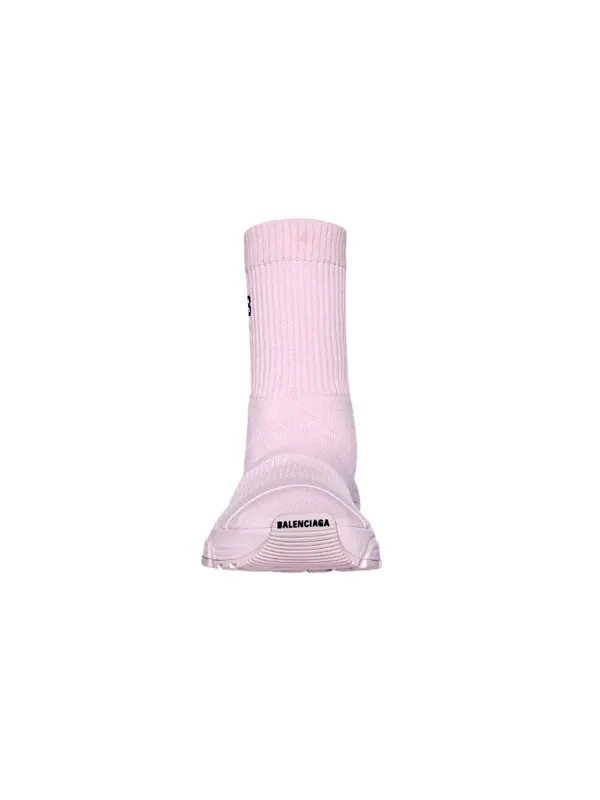 Кроссовки speed 3.0 monocolor sneakers 'recycled light pink' Balenciaga — изображение 3 из 4, розовый/черный
