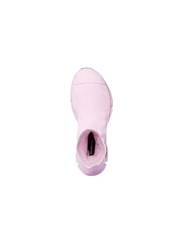 Кроссовки speed 3.0 monocolor sneakers 'recycled light pink' Balenciaga — изображение 4 из 4, розовый/черный