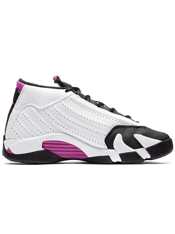 Кроссовки 14 retro 'fuchsia blast' Air Jordan — изображение 2 из 4, розовый