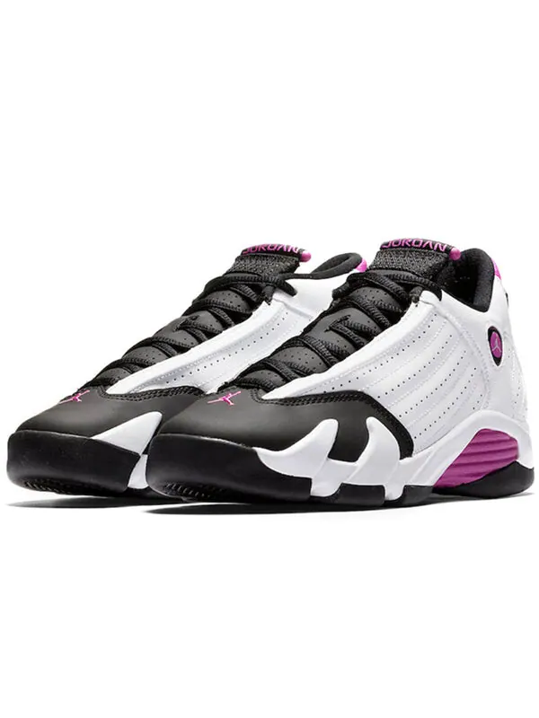 Кроссовки 14 retro 'fuchsia blast' Air Jordan — изображение 3 из 4, розовый