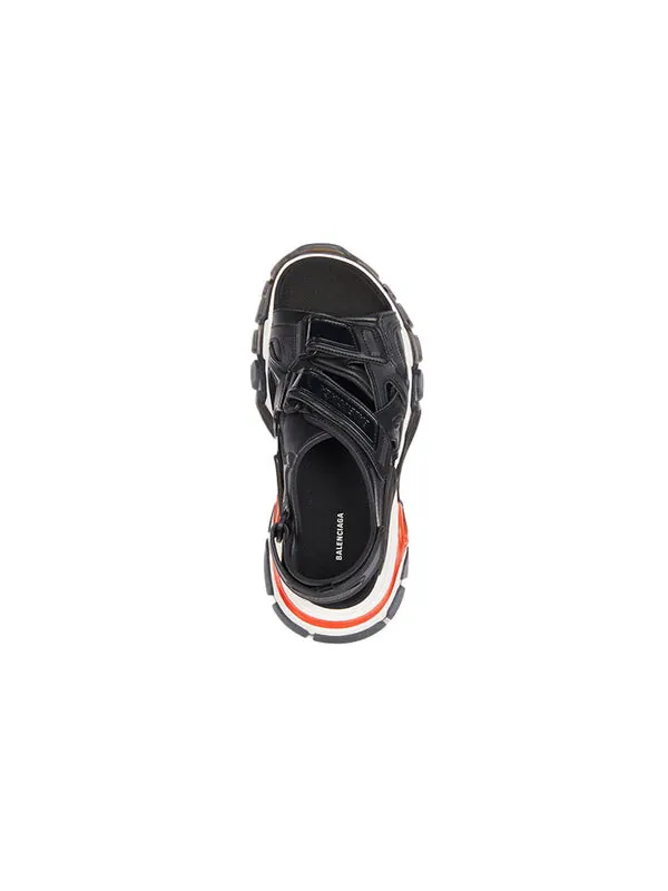 Сандалии track sandals 'clearsole black red' Balenciaga — изображение 4 из 4, черный/белый/красный
