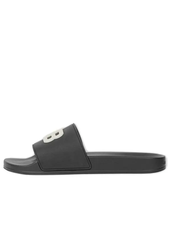 Тапочки pool slides 'black glow' Balenciaga