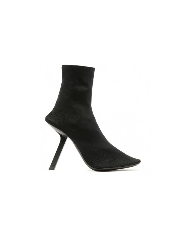 Кроссовки 110mm stretch heeled boots 'black' Balenciaga — изображение 2 из 4, черный