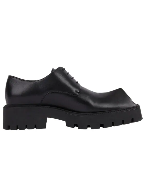 Кроссовки derbies derby shoes black Balenciaga — изображение 2 из 4, черный