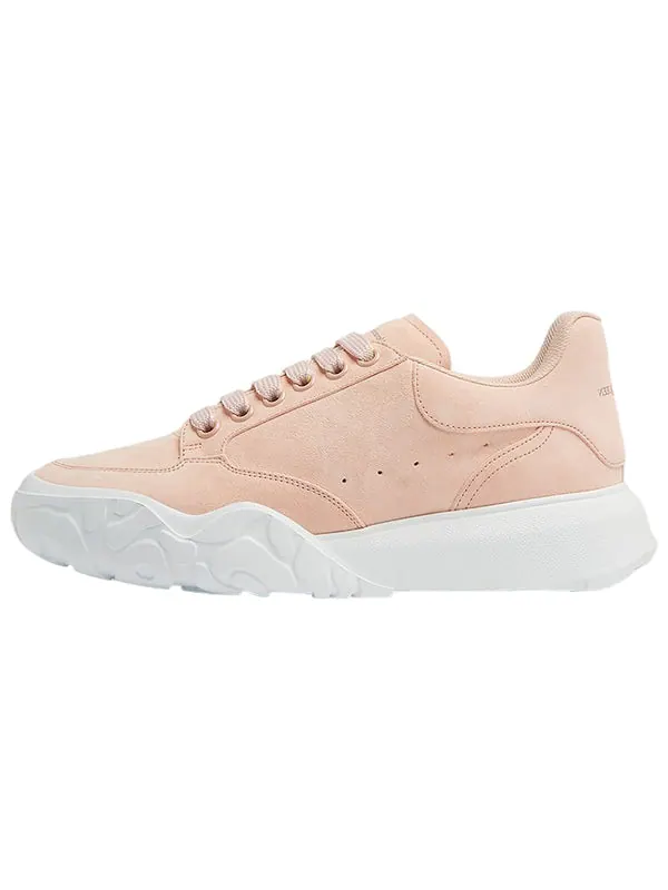 Кроссовки court trainer 'pink white' Alexander Mcqueen — изображение 2 из 4, розовый/белый