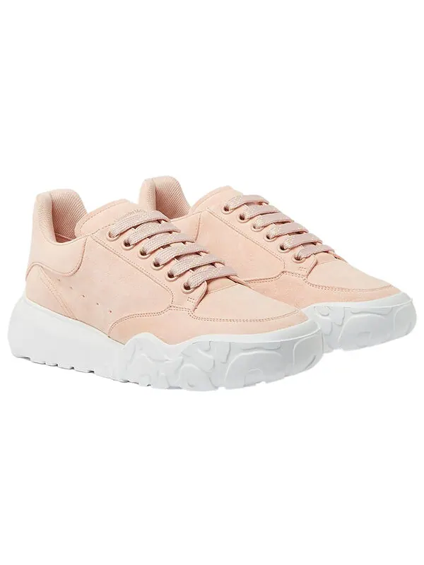 Кроссовки court trainer 'pink white' Alexander Mcqueen — изображение 4 из 4, розовый/белый