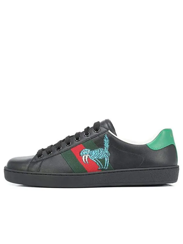 Кроссовки ace freya hartas 'black' Gucci — изображение 1 из 4, черный