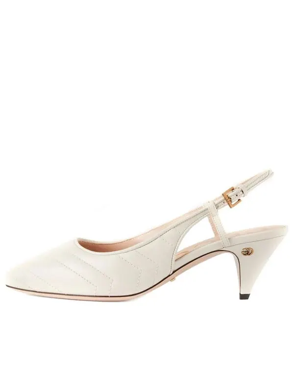 Кроссовки metalasse sling back 'white' Gucci — изображение 1 из 4, белый