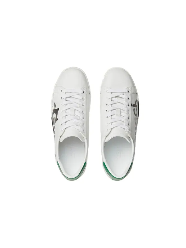 Кроссовки ace 'kitten logo' Gucci — изображение 3 из 4, белый