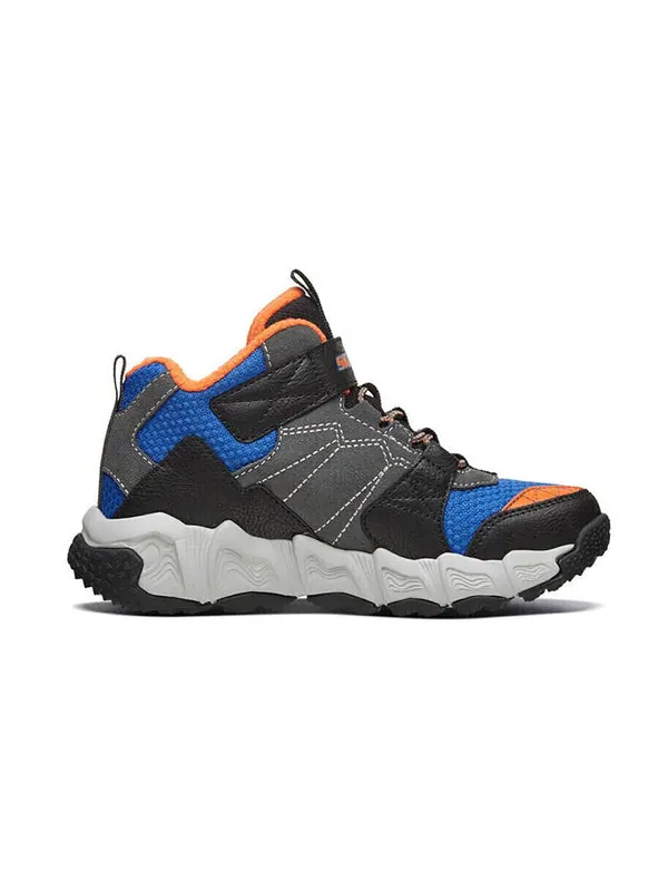 Кроссовки dlites velocitrek shoes 'grey black blue' Skechers — изображение 2 из 4, серый/черный/синий