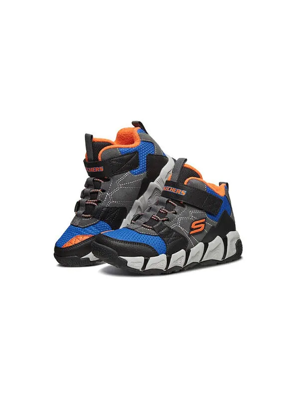 Кроссовки dlites velocitrek shoes 'grey black blue' Skechers — изображение 4 из 4, серый/черный/синий