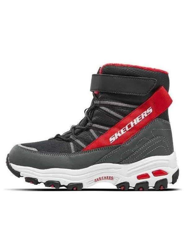 Кроссовки d'lites boots 'black red' Skechers — изображение 1 из 4, черный/красный