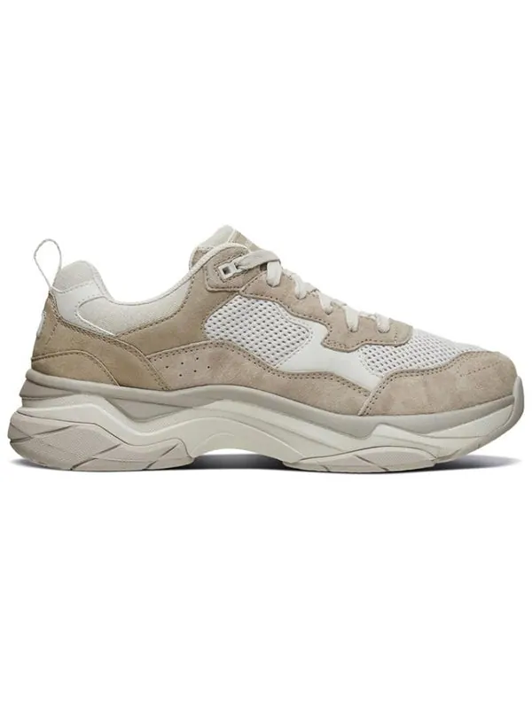 Кроссовки staxed running shoes white/brown Skechers — изображение 2 из 4, кремово-бело-коричневый