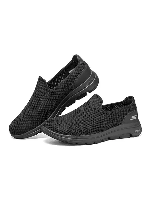 Кроссовки go walk 5 'triple black' Skechers — изображение 3 из 4, черный