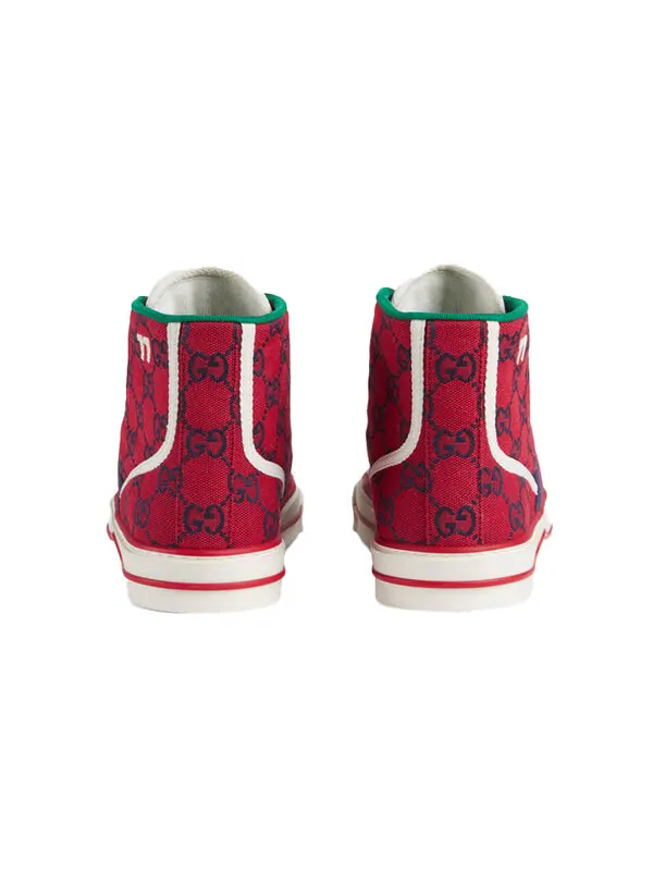 Кроссовки (WMNS) GUCCI Tennis 1977 High '520 Red' — изображение 4 из 4, красный