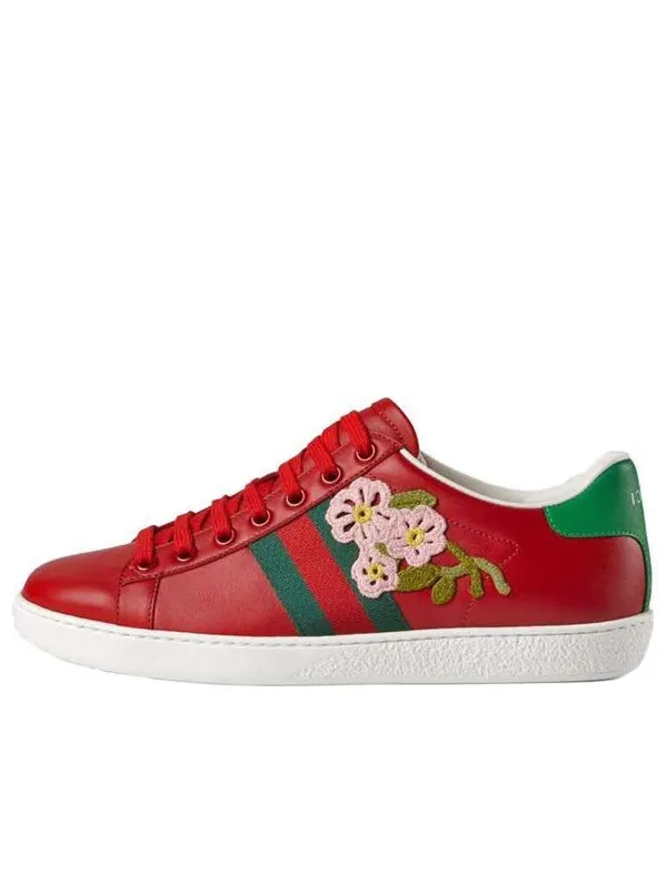 Кроссовки 520 ace 'red' Gucci — изображение 1 из 4, красный/зеленый
