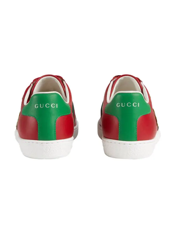 Кроссовки 520 ace 'red' Gucci — изображение 4 из 4, красный/зеленый