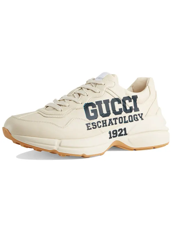 Кроссовки rhyton 'cream 25' Gucci — изображение 2 из 4, белый