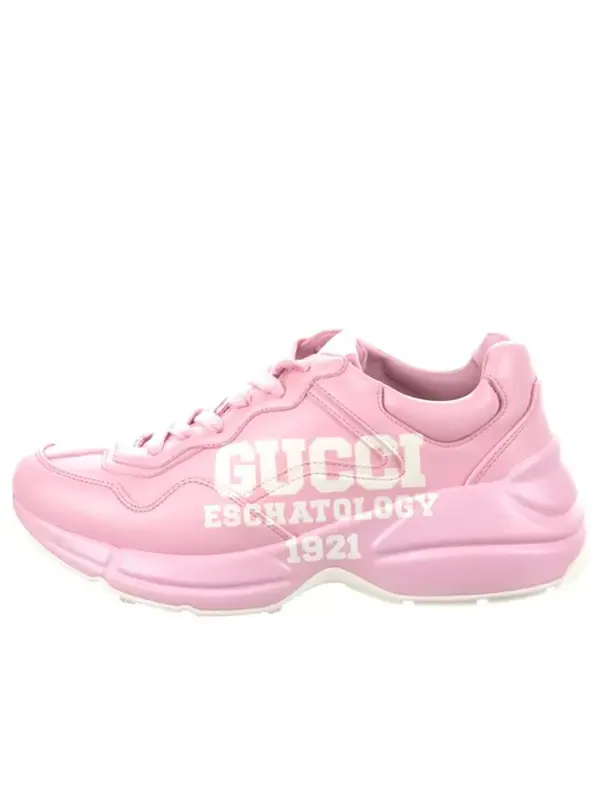 Кроссовки rhyton 'pink 25' Gucci — изображение 1 из 4, розовый/белый