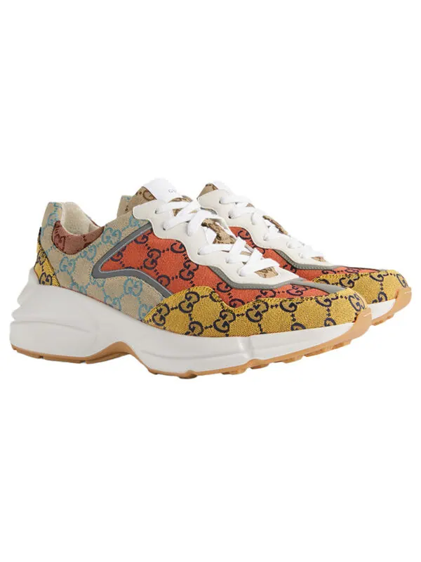 Кроссовки rhyton multicolor Gucci — изображение 2 из 4, мульти