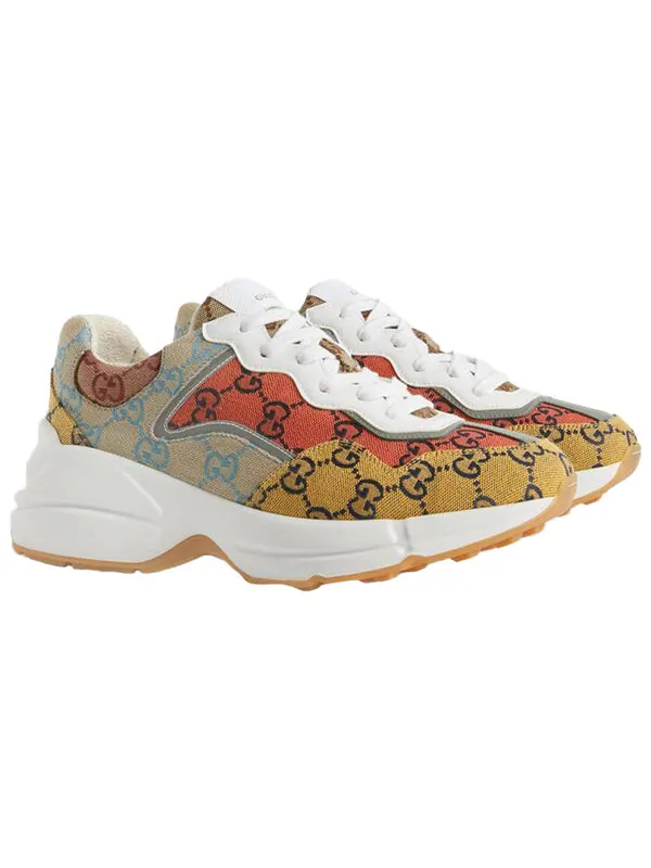Кроссовки rhyton 'multicolor' Gucci — изображение 2 из 4, мульти