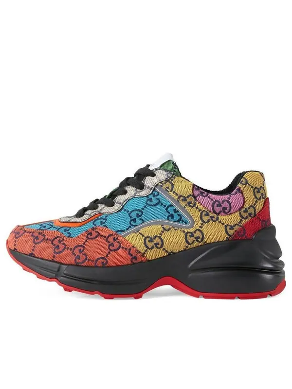Кроссовки rhyton 'multicolor monogram' Gucci — изображение 1 из 4, мульти