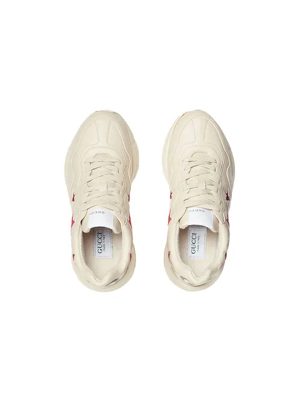 Кроссовки 520 rhyton star 'white red' Gucci — изображение 4 из 4, белый/красный
