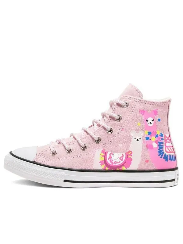 Кроссовки chuck taylor all star high 'playful llama' Converse — изображение 1 из 4, розовый