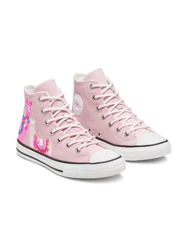 Кроссовки chuck taylor all star high 'playful llama' Converse — изображение 3 из 4, розовый