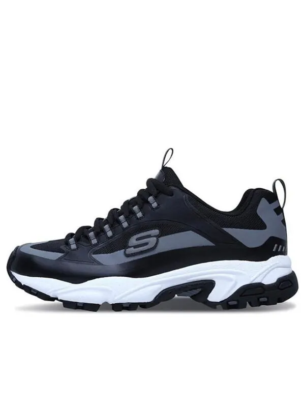 Кроссовки stamina running shoes black/white/gray Skechers — изображение 1 из 4, черный/белый/серый