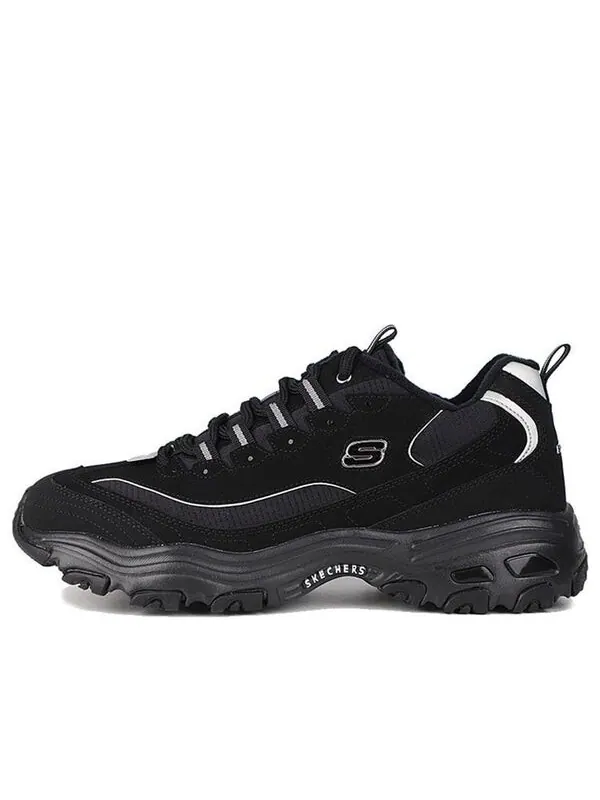 Кроссовки d'lites low-top running shoes black Skechers — изображение 1 из 4, черный